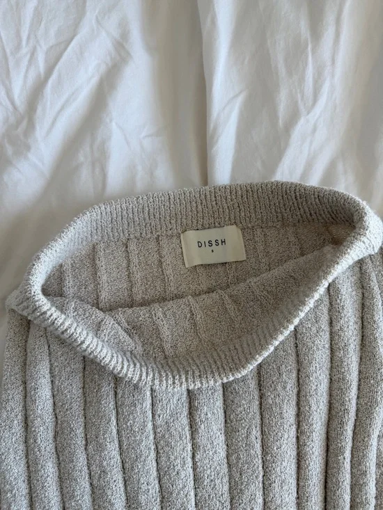 DISSH REM STONE KNIT MIDI SKIRT - Picture 4 of 4